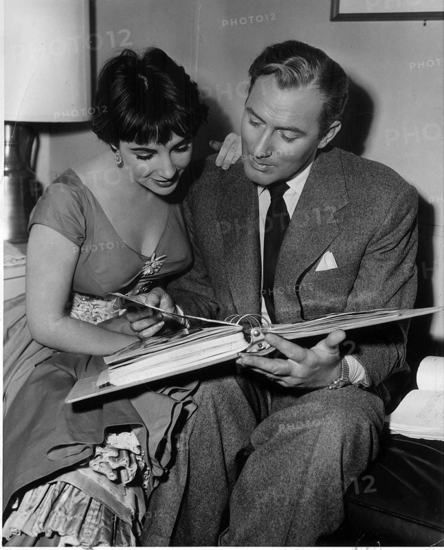 Elizabeth Taylor avec Michael Wilding