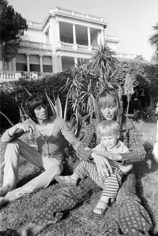 Keith Richards et Anita Pallenberg