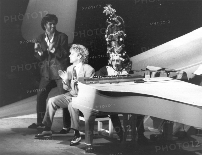 Elton John, George Michael et Rod Stewart
