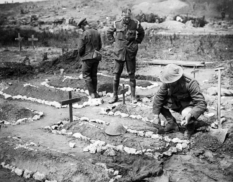 La bataille de la Somme, 1916