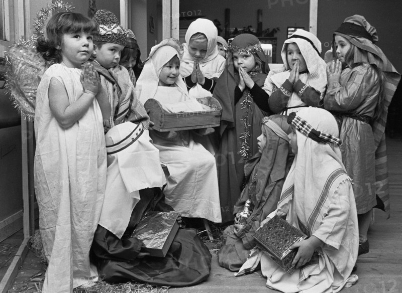 The White House Nursery School nativity play