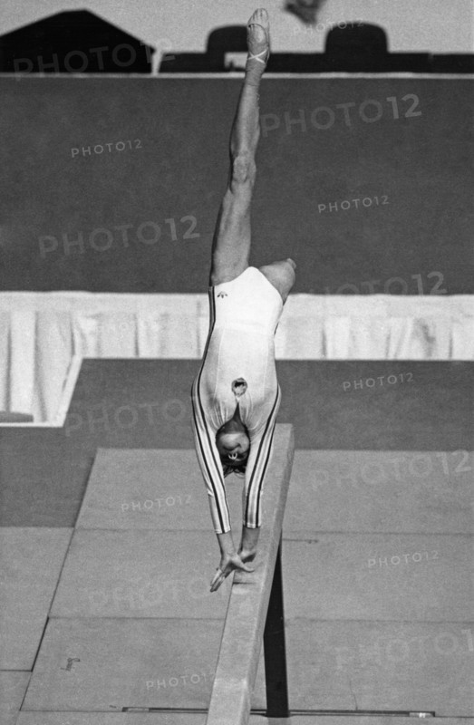 Nadia Comaneci aux JO de 1976