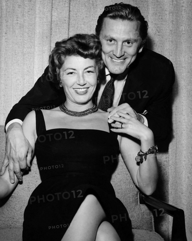 Kirk Douglas et Anne Buydens