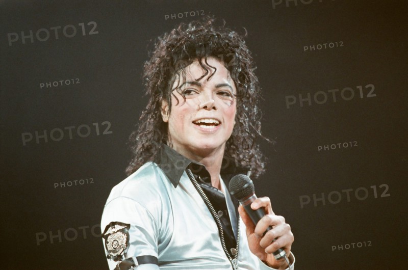 Michael Jackson in concert at Wembley. 15th July 1988