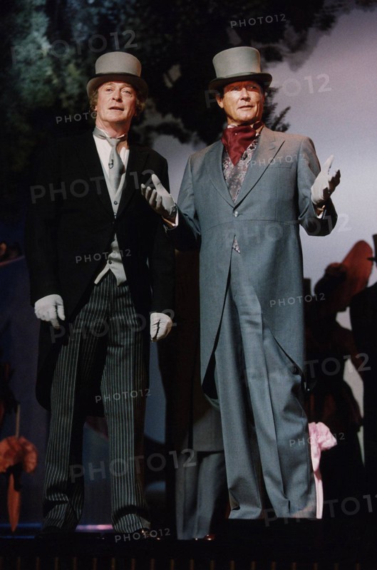 Roger Moore et Michael Caine