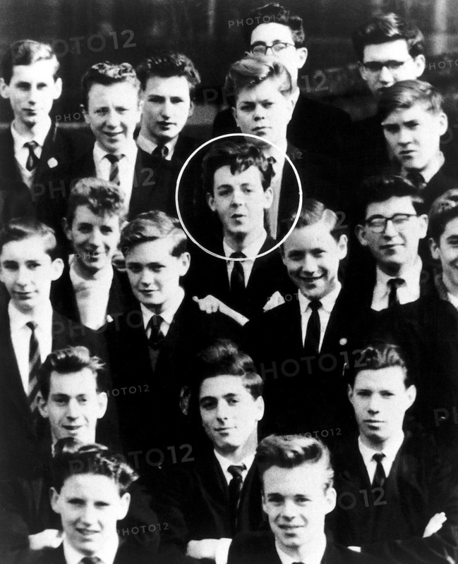 Photo de classe de Paul McCartney