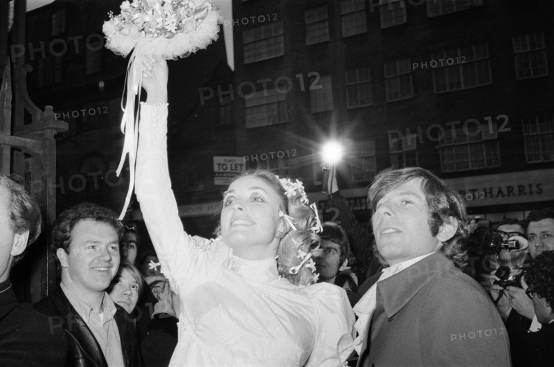 Tate and Polanski wedding 1968