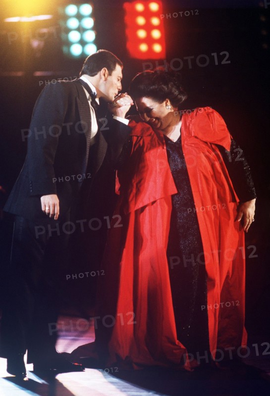 Freddie Mercury et Monstserrat Caballé