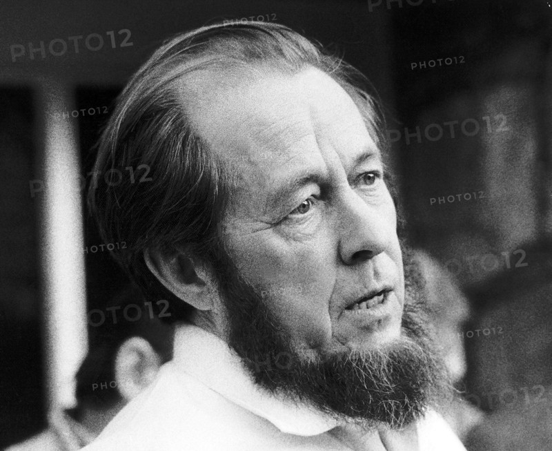 Alexandre Soljenitsyne. 1974