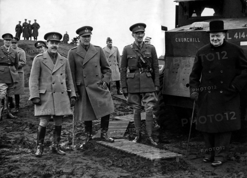 Churchill in Top Hat