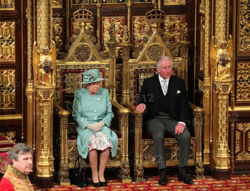 State Opening of Parliament, Palace of Westminster in London, 19 December 2019