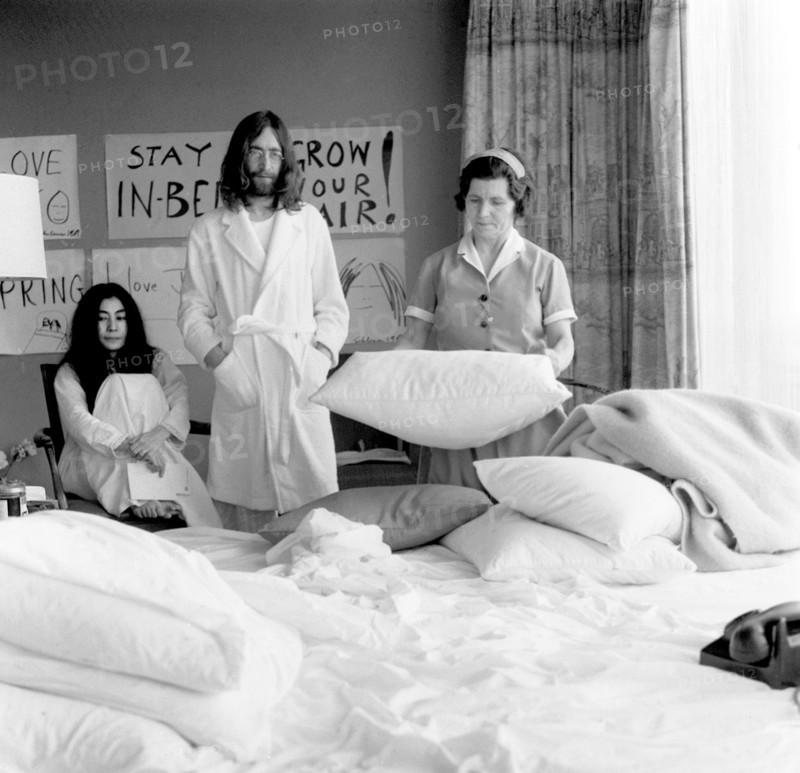 John Lennon and Yoko Ono