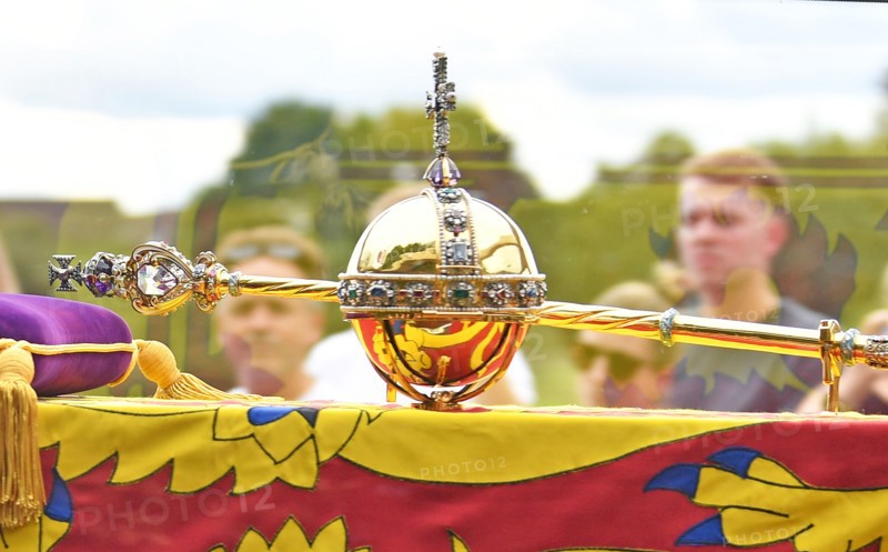 HM Queen Elizabeth II funeral procession.