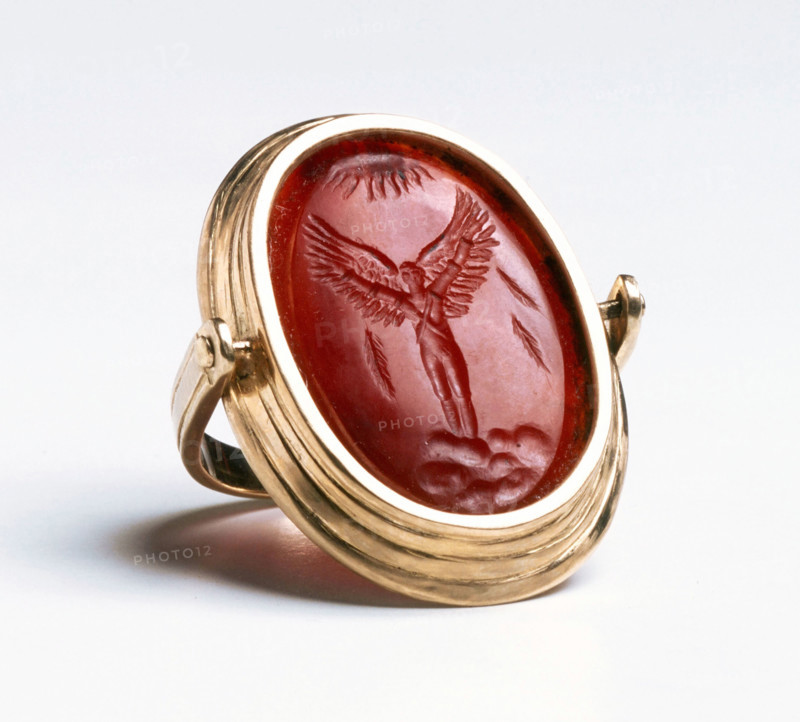 Hardstone Intaglio ring