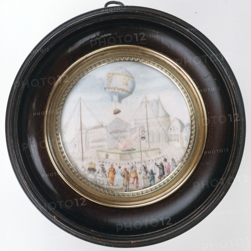 Hot-air balloon in Versailles on 19th September 1783