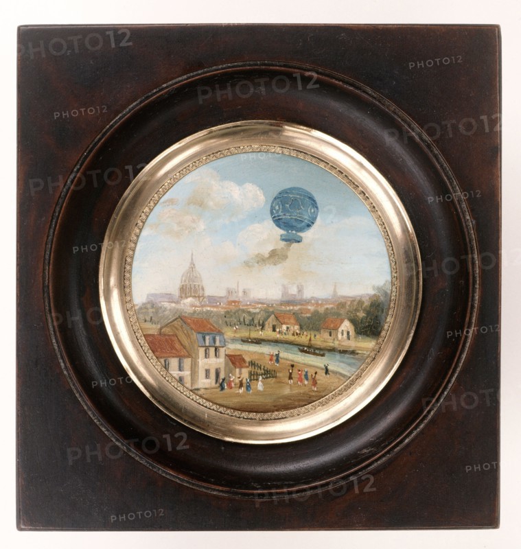 First balloon flight by man on 21st November 1783