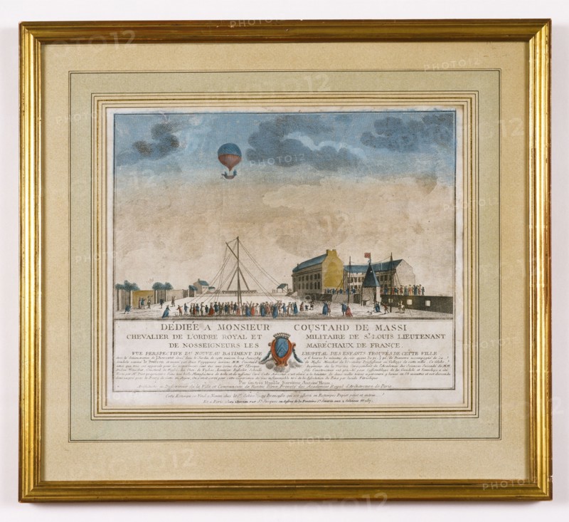 Aérostat Le Suffren à Nantes, le 14 juin 1784