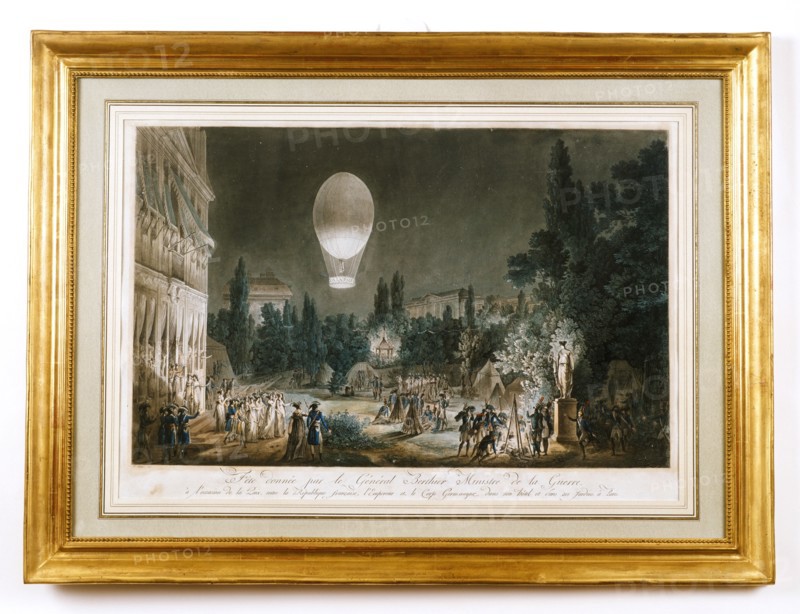 Celebration given by General Berthier in recognition of the Declaration of Peace between the French Republic, the Emperor and the German forces