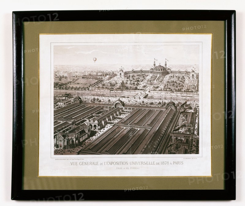 General view of the 1878 World Fair in Paris