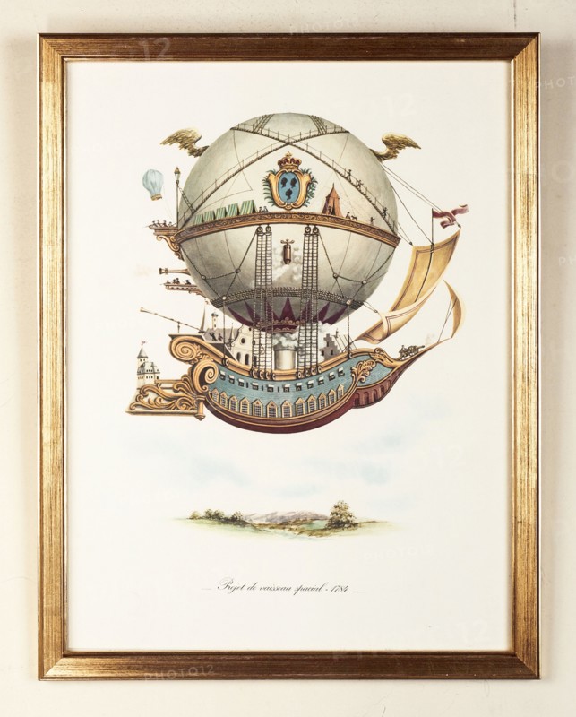 Projet de vaisseau spatial en 1784