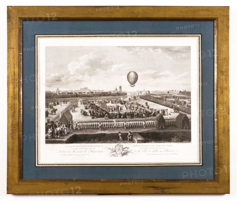 La Quatorzième expérience aérostatique de Monsieur Blanchard à Lille le 26 Août 1785