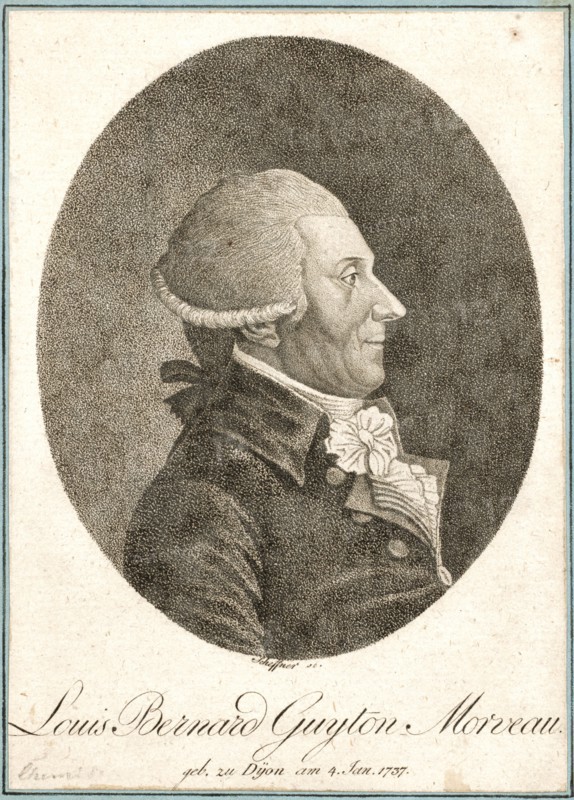 Portrait de Louis Bernard Guyton de Morveau