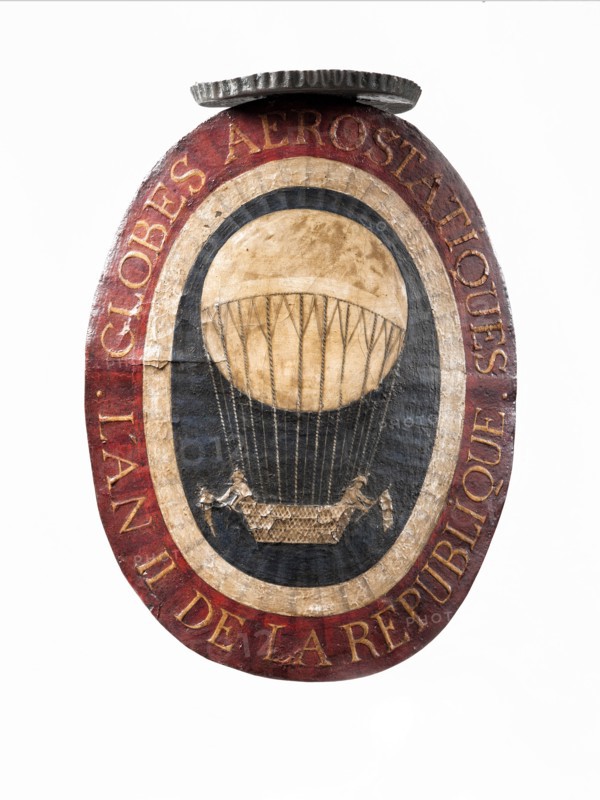 Panonceau ou porte flambeau militaire
