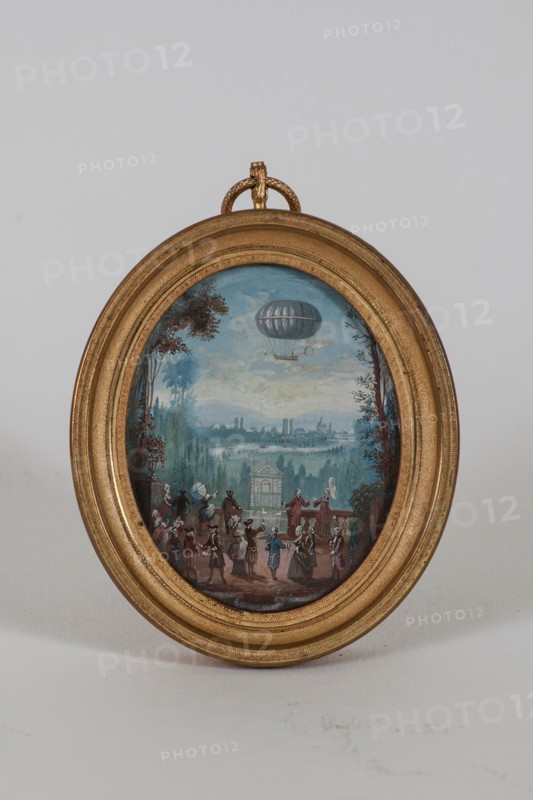 Ascension de la Caroline le 15 juillet 1784 à Saint Cloud