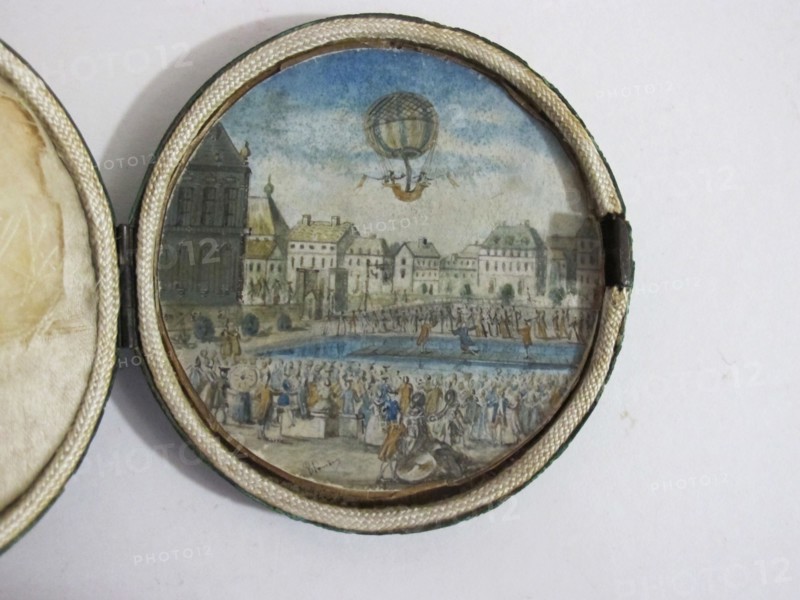 2e vol humain de Charles et Robert le 1er décembre 1783