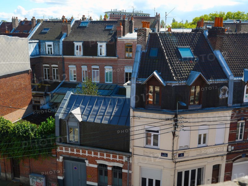 Lille, maison en briques