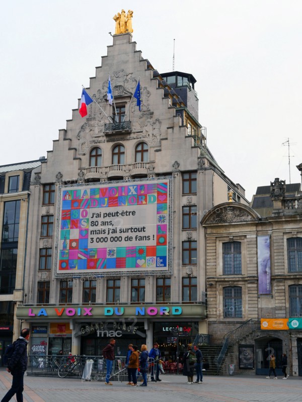 Lille, bâtiment du journal "La Voix du Nord"