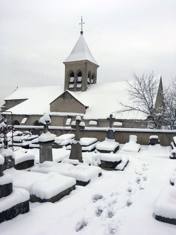 Cimetière du vieux village de Saint-Prix