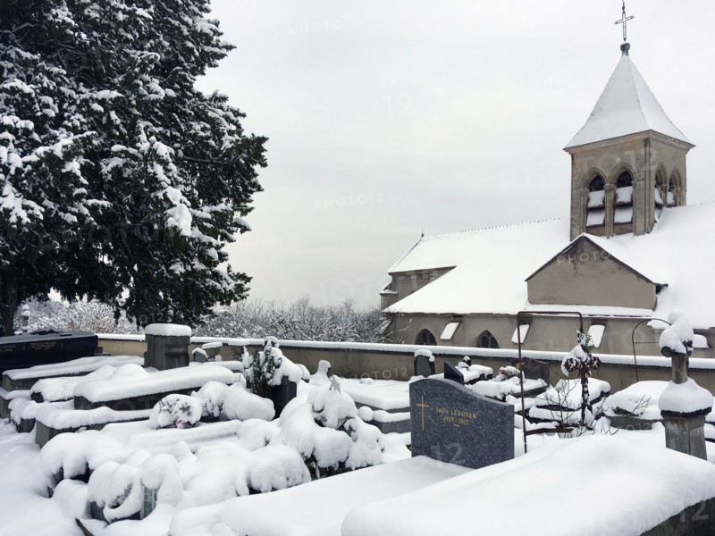Cimetière du vieux village de Saint-Prix