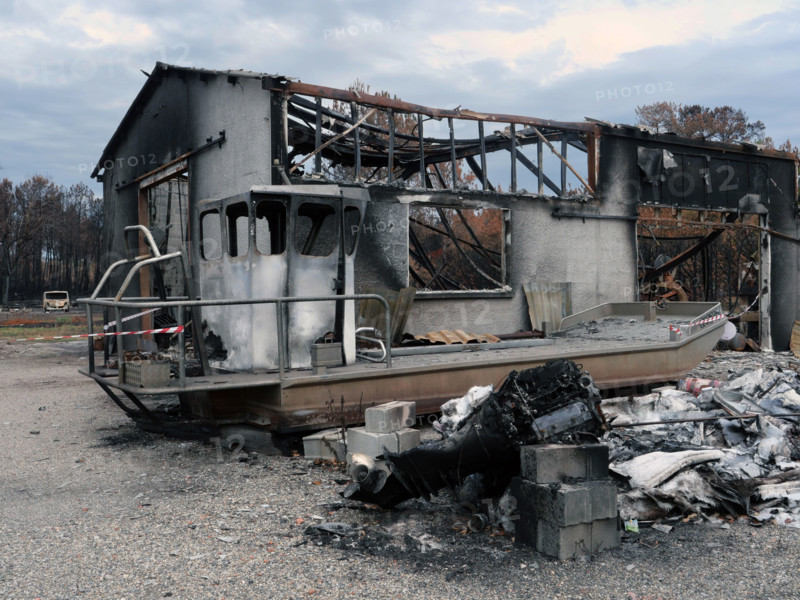 France - Gironde - Incendies été 2026