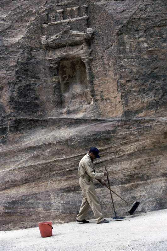 The Obelisk Tomb in Petra, Jordan
