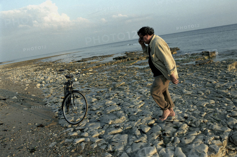 Artist Richard Texier in July 2002
