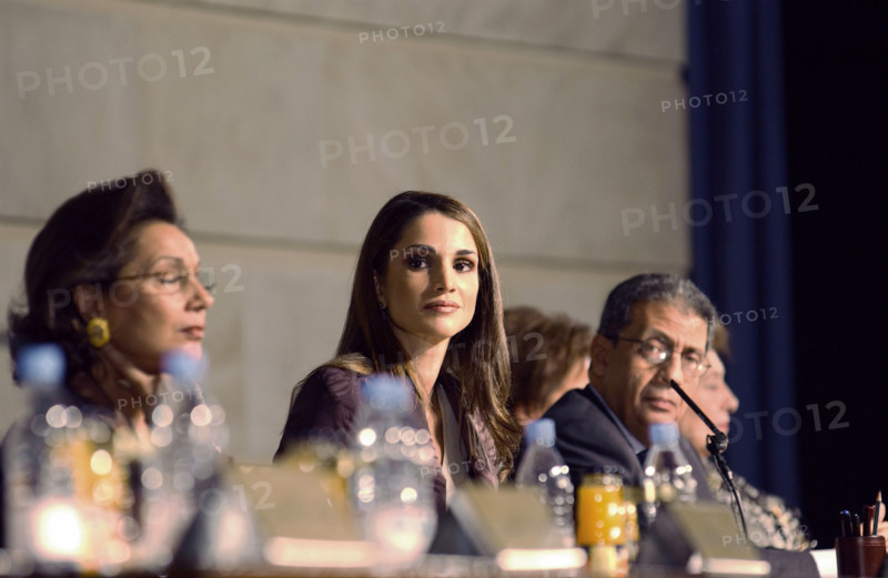 Queen Rania of Jordan, November 2002