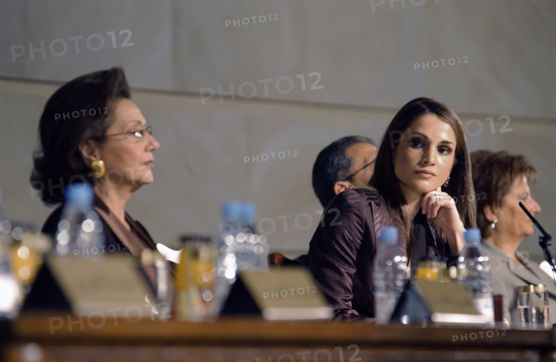 Queen Rania of Jordan, November 2002