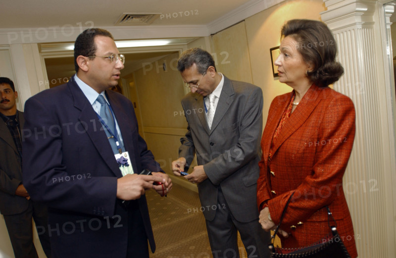 Suzanne Mubarak, November 2002
