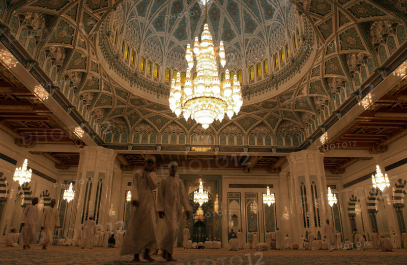 The Great Sultan Qaboos Mosque, January 2003