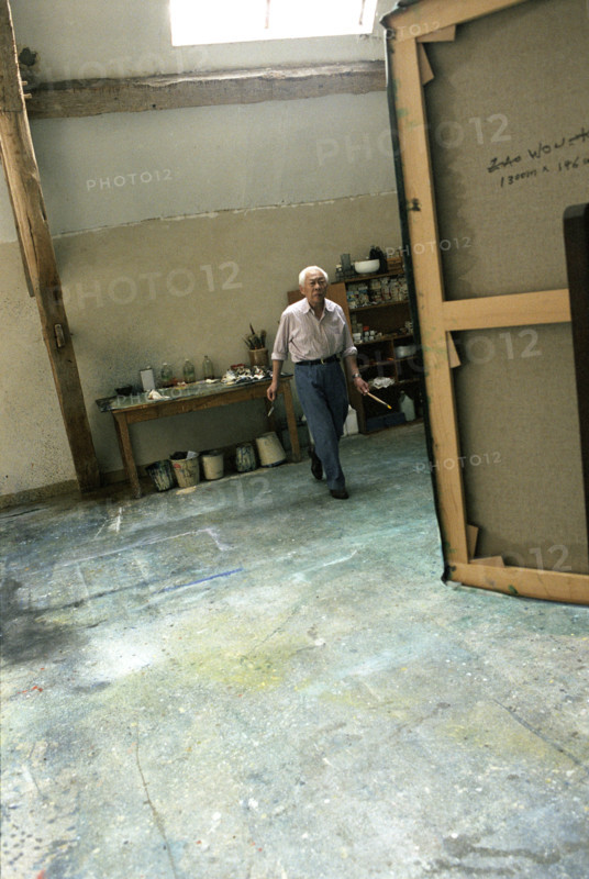 Portrait de Zao Wou-Ki, septembre 2003