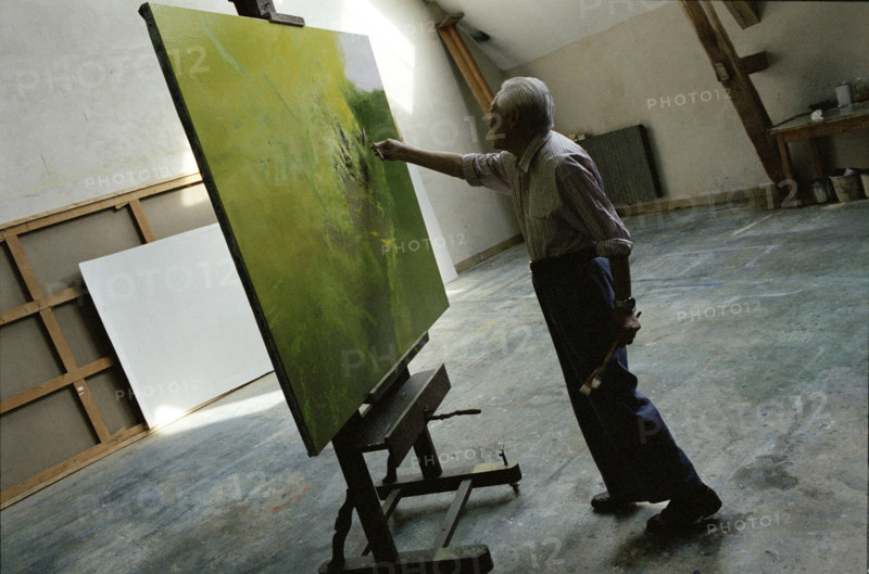 Portrait of Zao Wou Ki, September 2003
