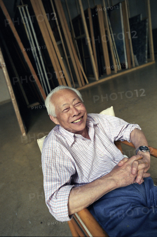 Portrait de Zao Wou-Ki, septembre 2003