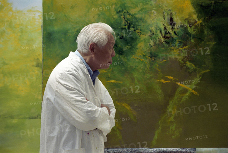 Portrait of Zao Wou Ki, September 2003