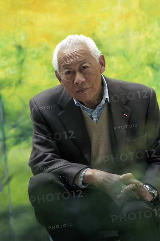 Portrait de Zao Wou-Ki, septembre 2003