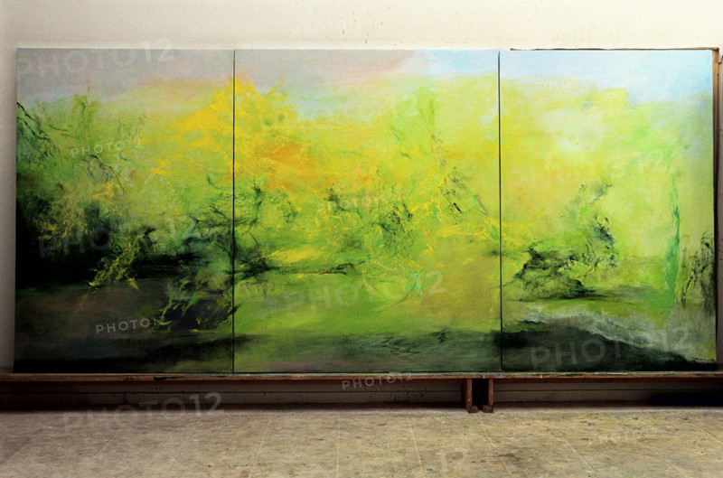 One of Zao Wou Ki work of art, September 2003