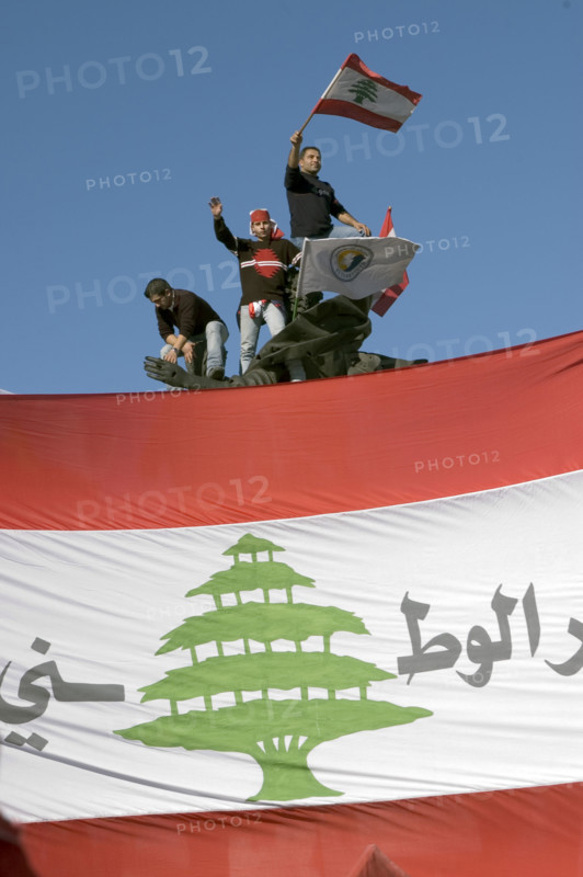 A week after the murder of former prime minister Rafic Hariri