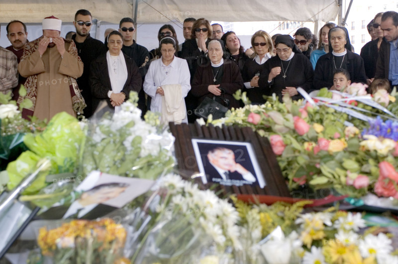 Rassemblements une semaine après l'assassinat de Rafiq Hariri, février 2005