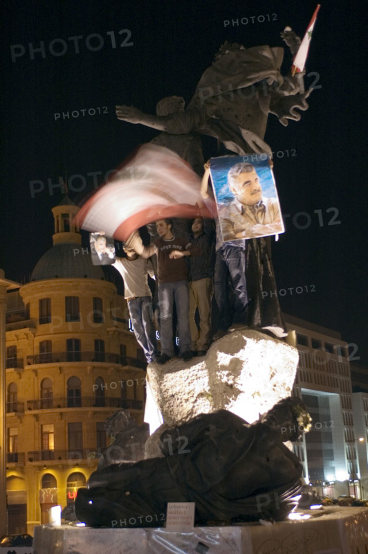 A week after the murder of former prime minister Rafic Hariri