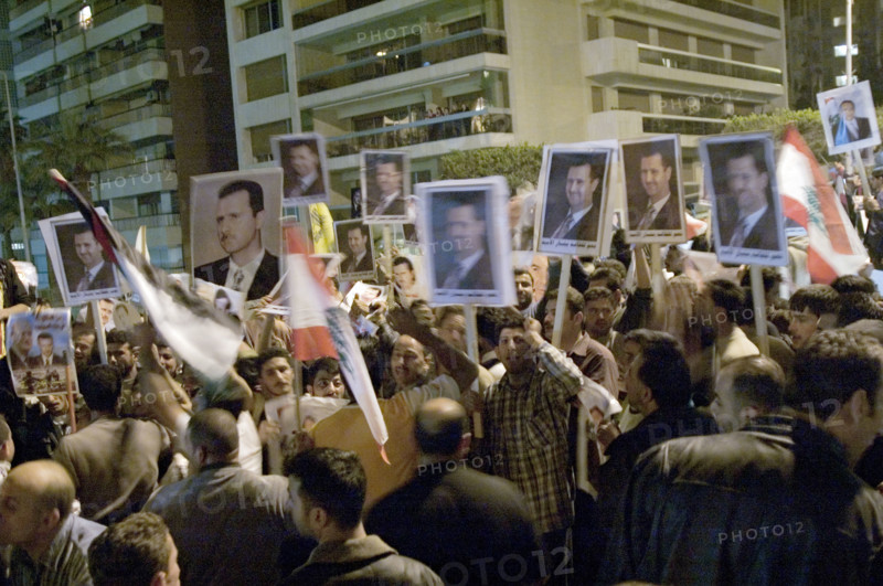 L'armée syrienne au Liban, mars 2005